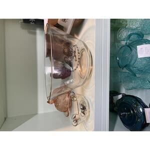 Federal Glass Vintage Federal Eagle Bowl Set